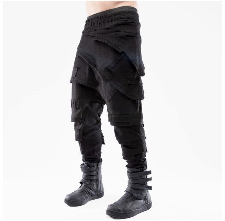 Other DRKLAC Layered Jogger XL rick julius demobaza style Size US 33 - 2 Thumbnail