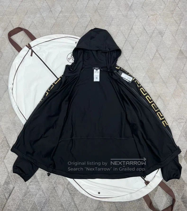 Versace Versace Baroque Trim Hooded Jacket. Size US L / EU 52-54 / 3 - 4 Thumbnail