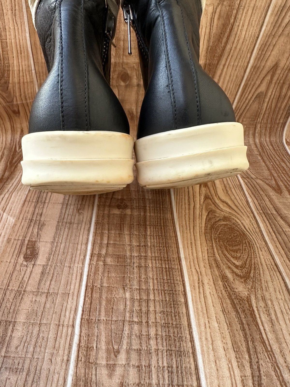 Rick Owens W18 Rick Owens Mainline Black Ramones Size US 8.5 / IT 38.5 - 21 Thumbnail