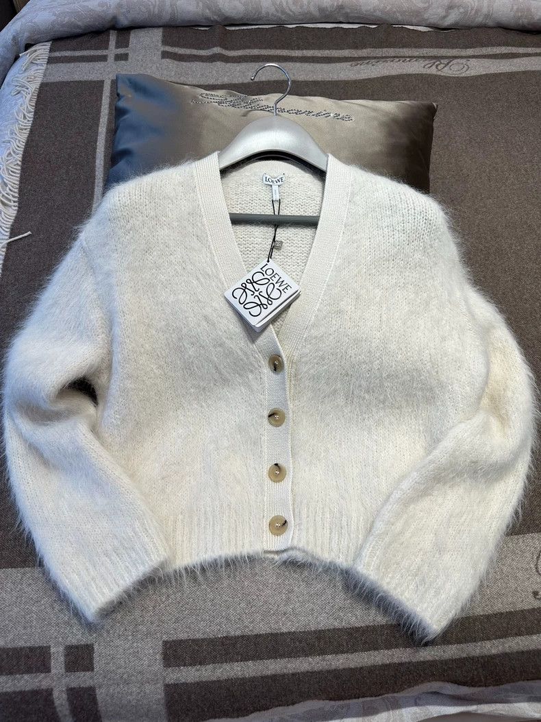 Loewe loewe Alpaca cardigan 2504-Nextarrow Size US XS / EU 42 / 0 - 2 Thumbnail