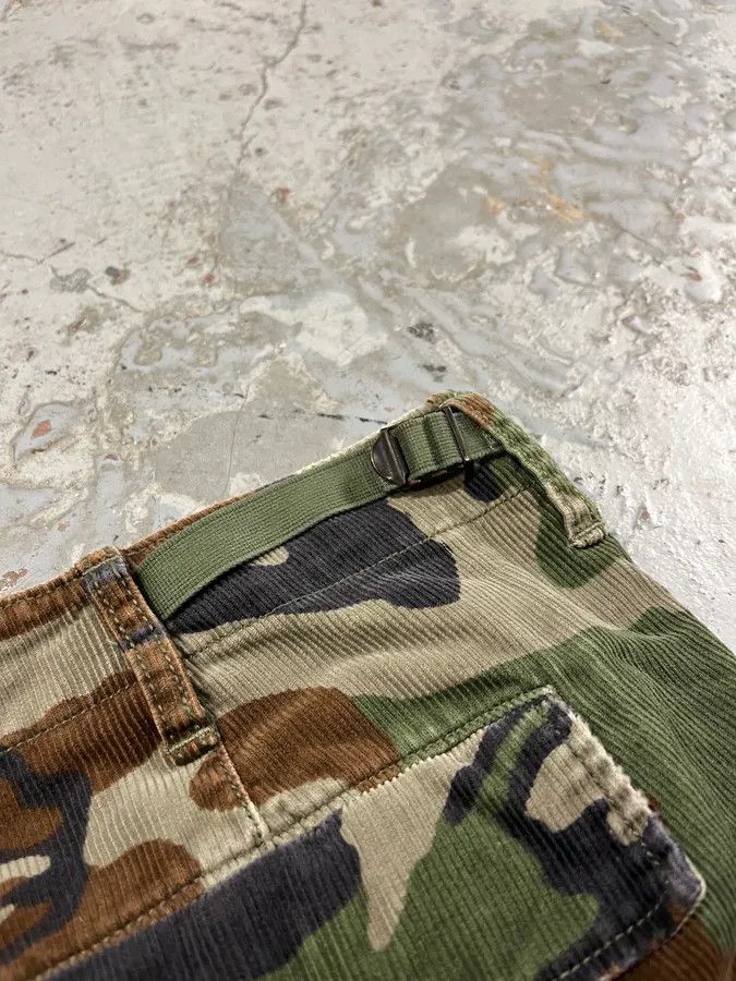Polo Ralph Lauren Ralph Lauren Denim & Supply Corduroy Camo Cargo Pants Size US 33 - 10 Thumbnail