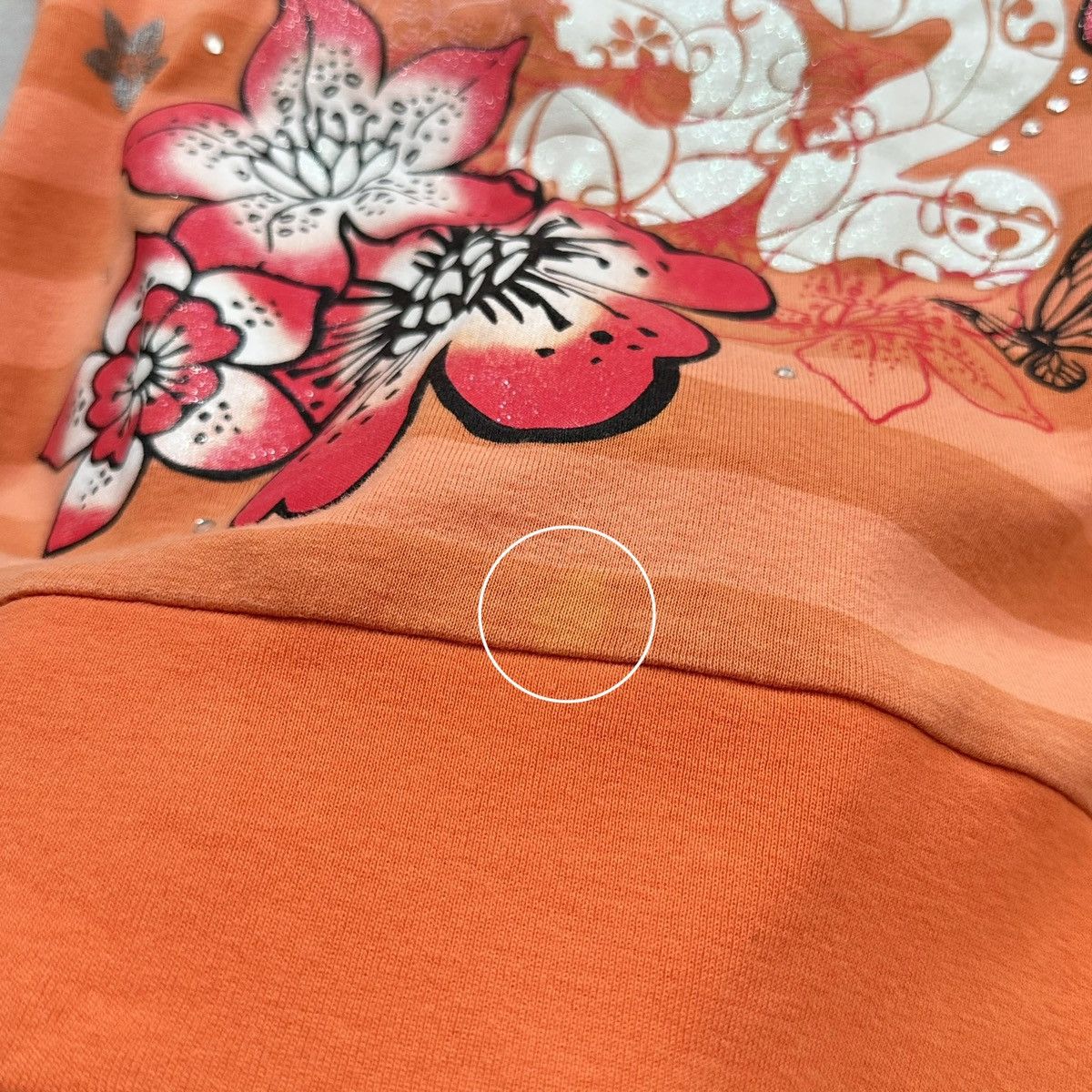 Hysteric Glamour Cute Floral Hysteric Glamour Style T Shirt Ed Hardy Vibe Size S / US 4 / IT 40 - 7 Thumbnail
