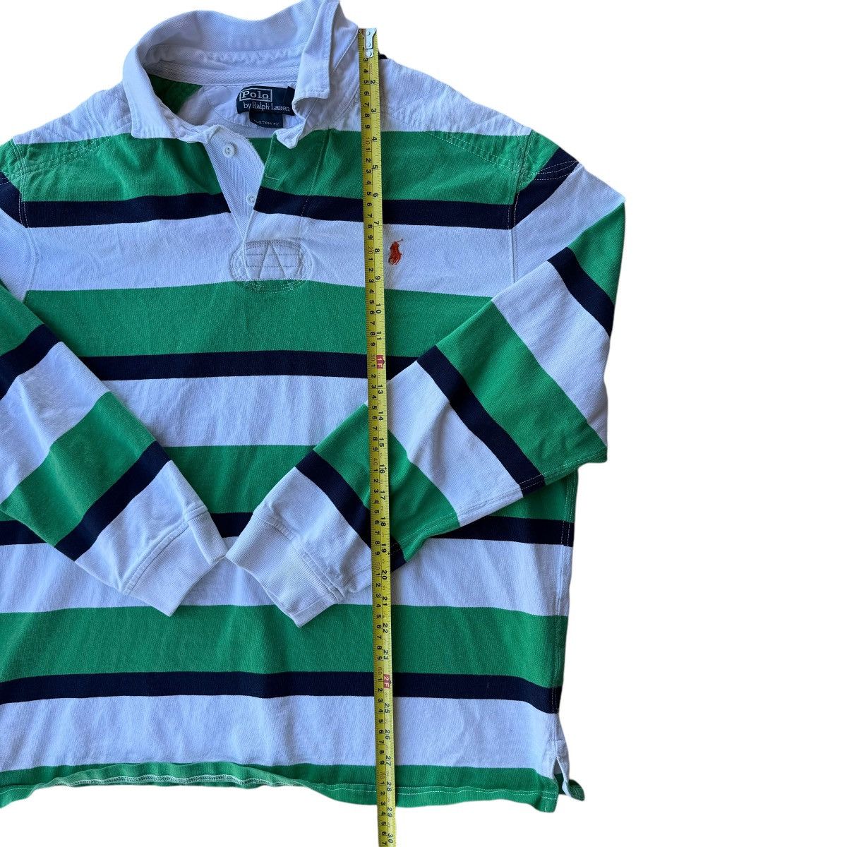 Polo Ralph Lauren Vintage POLO RALPH LAUREN Rugby Polo Long Sleeve Shirt Size US XL / EU 56 / 4 - 7 Thumbnail
