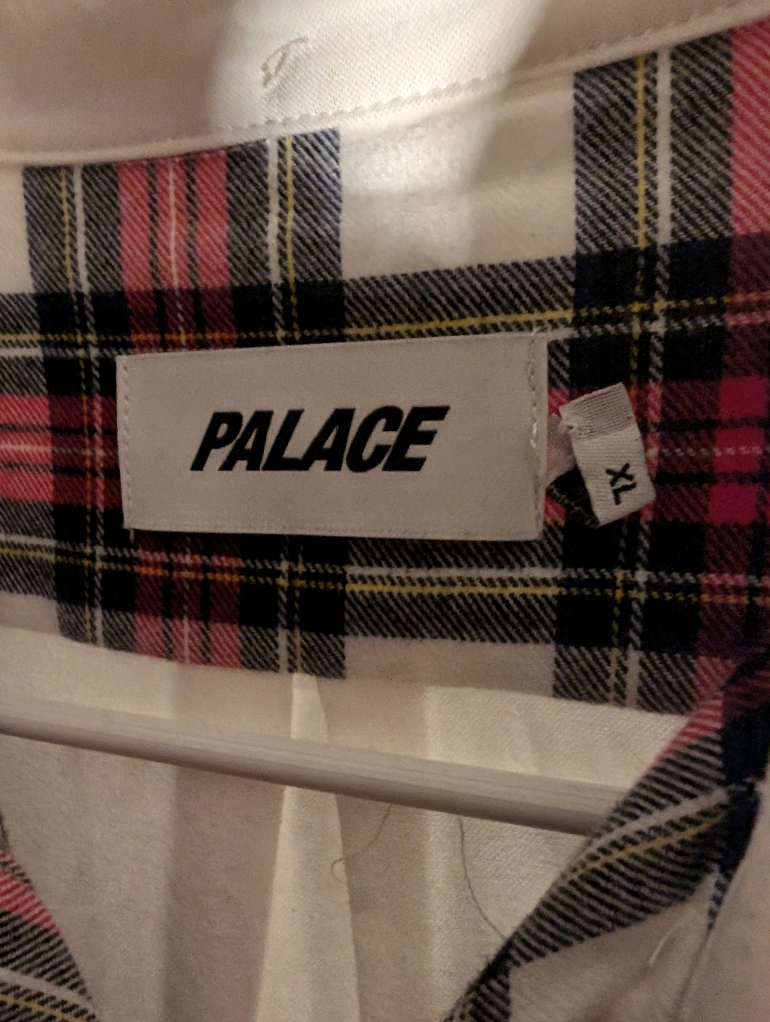 Palace Palace Spring 23 Check Panel Chambray Shirt Size US XL / EU 56 / 4 - 4 Thumbnail