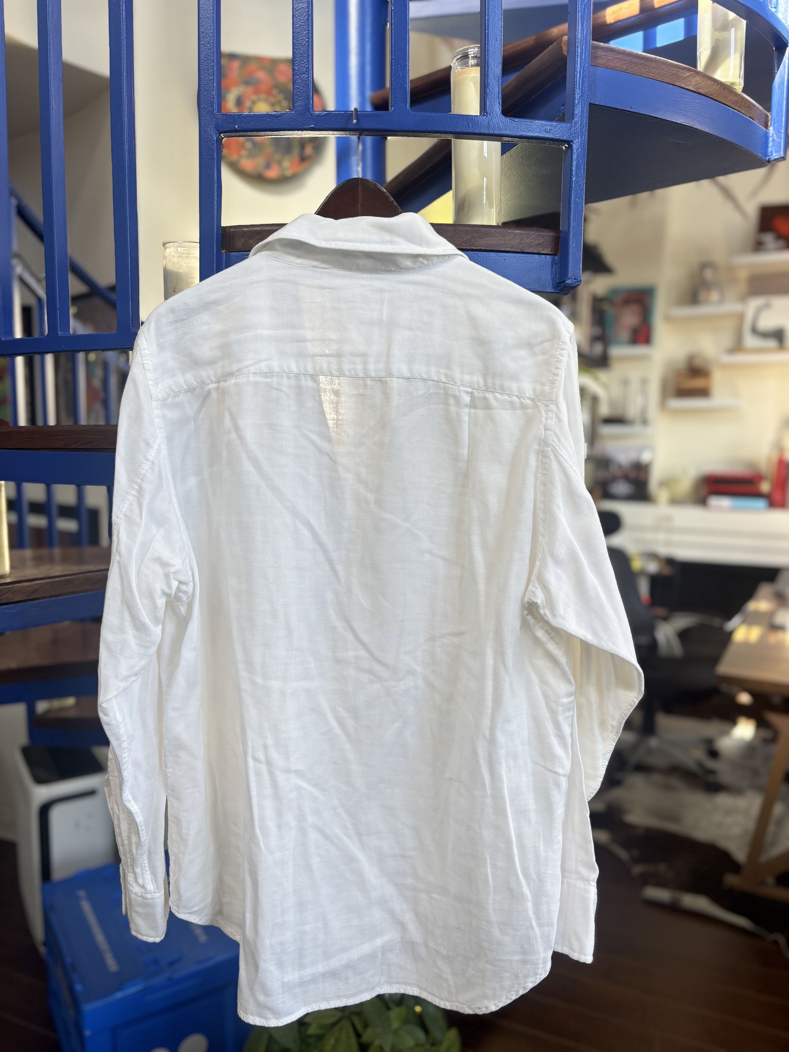 Ganryu Ganryu Comme des Garçons White Panel Blazer (L)" Size US L / EU 52-54 / 3 - 2 Thumbnail