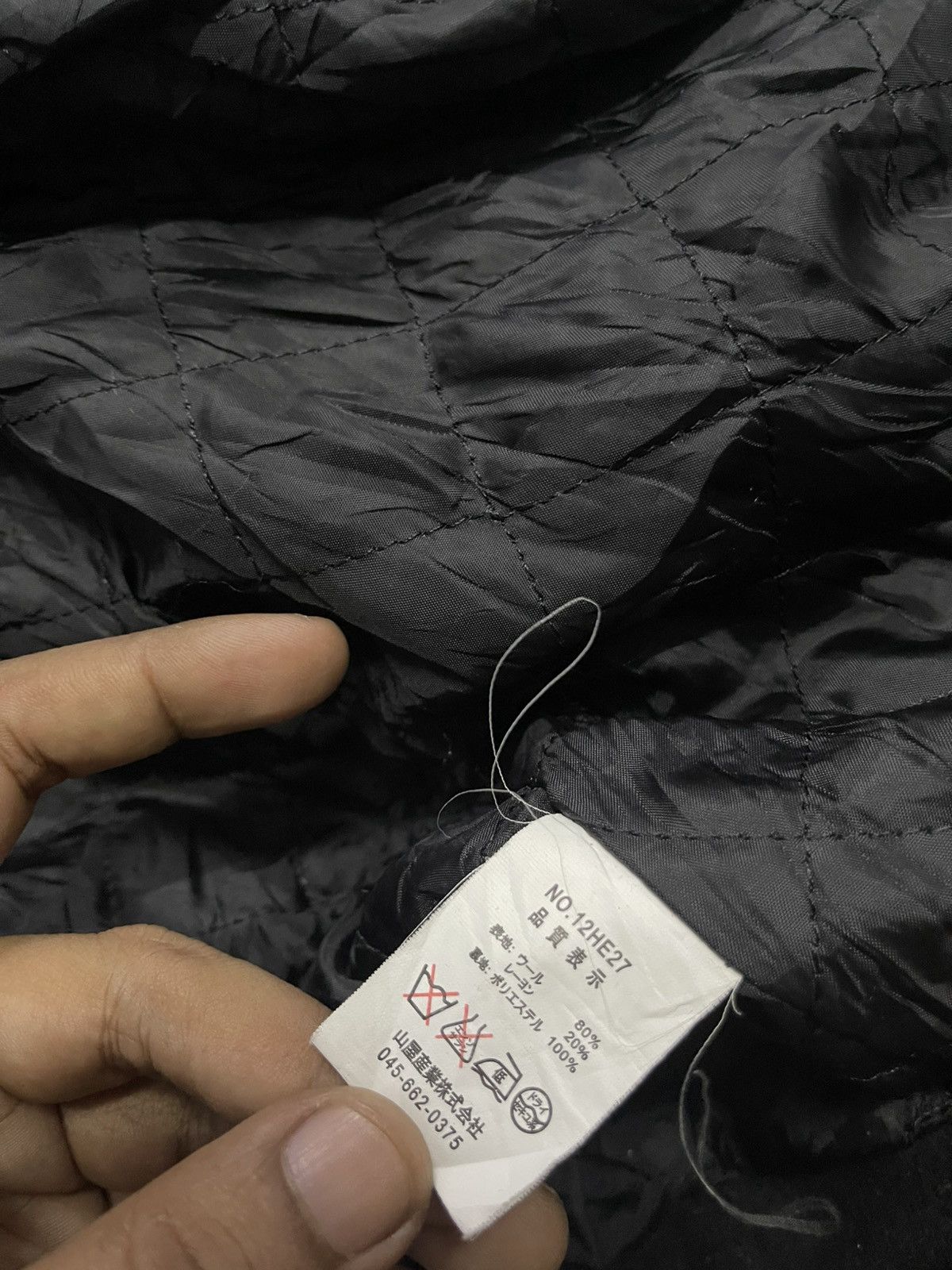 Indian Motorcycle KNUCKLE HEAD MOTORCYCLE CLOTHING WOOL JACKET QUILTED LINING Size US XL / EU 56 / 4 - 15 Thumbnail