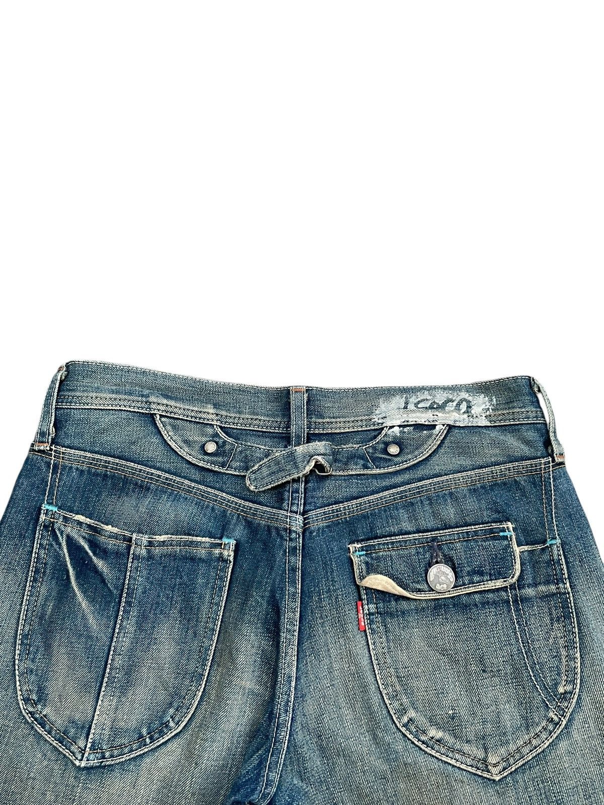 Levi's × Levi's Vintage Clothing × Vintage Vintage Flare Levis 807 Greenline Selvedge Denim Size 31" - 14 Thumbnail