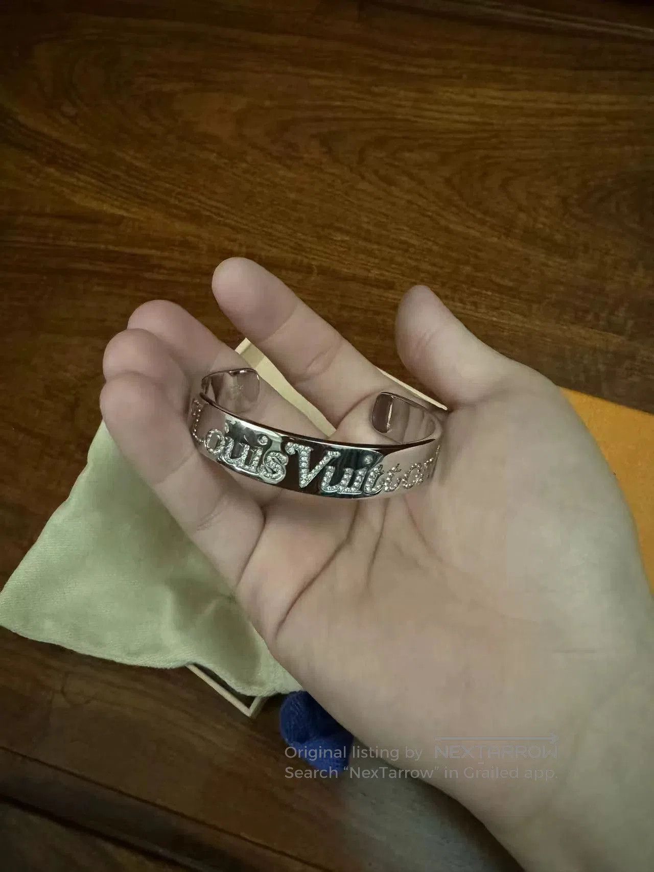 Nigo louis vuitton silver bracelet. Size ONE SIZE - 1 Thumbnail