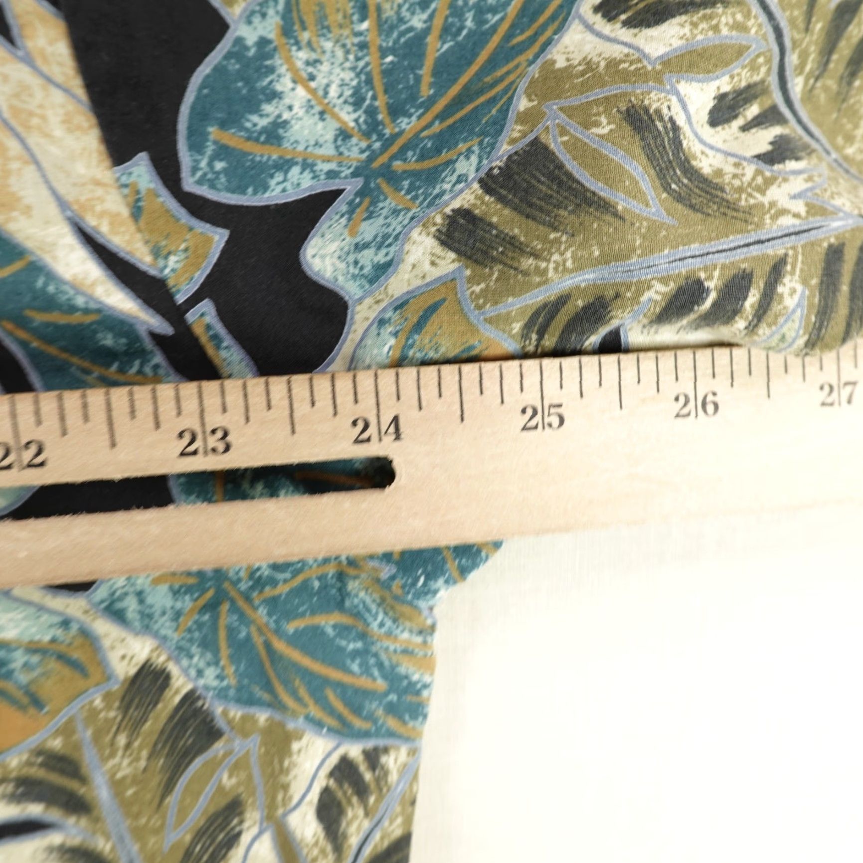 Tori Richard Vintage Tori Richard Polo Shirt Men Large Green Blue Floral Palm Leaves Hawaiian Size US L / EU 52-54 / 3 - 6 Thumbnail