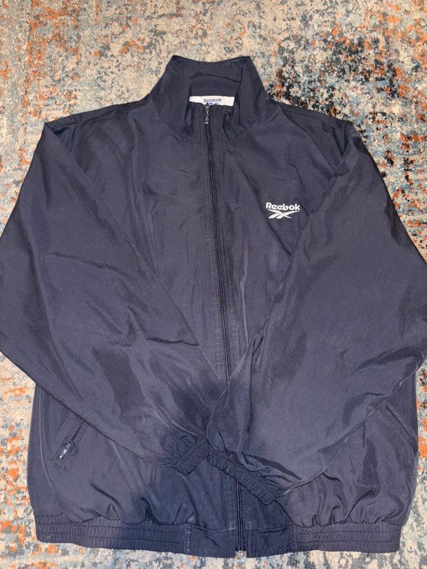 Reebok × Vintage Vintage buttoned sweatshirt Reebok Size US L / EU 52-54 / 3 - 1 Thumbnail