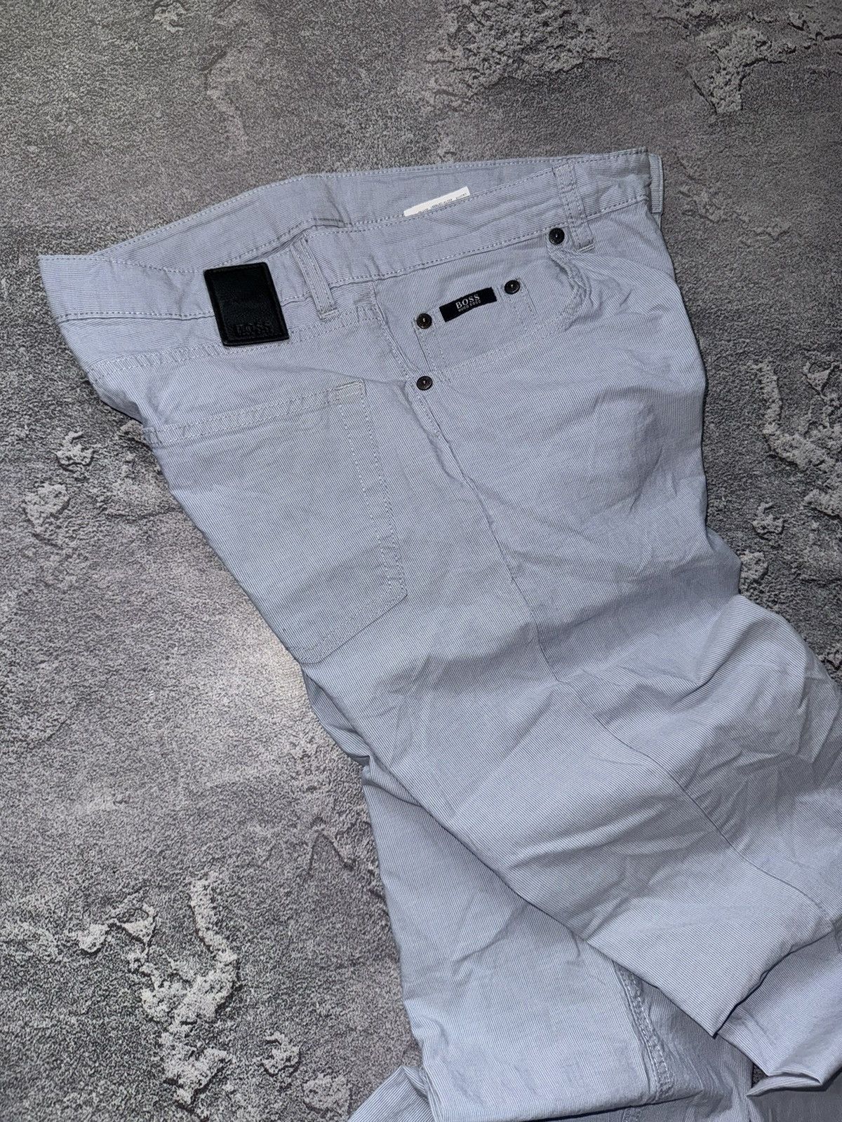 Hugo Boss Hugo boss 32/32 striped chino pant trouser Jean Size US 32 / EU 48 - 15 Thumbnail