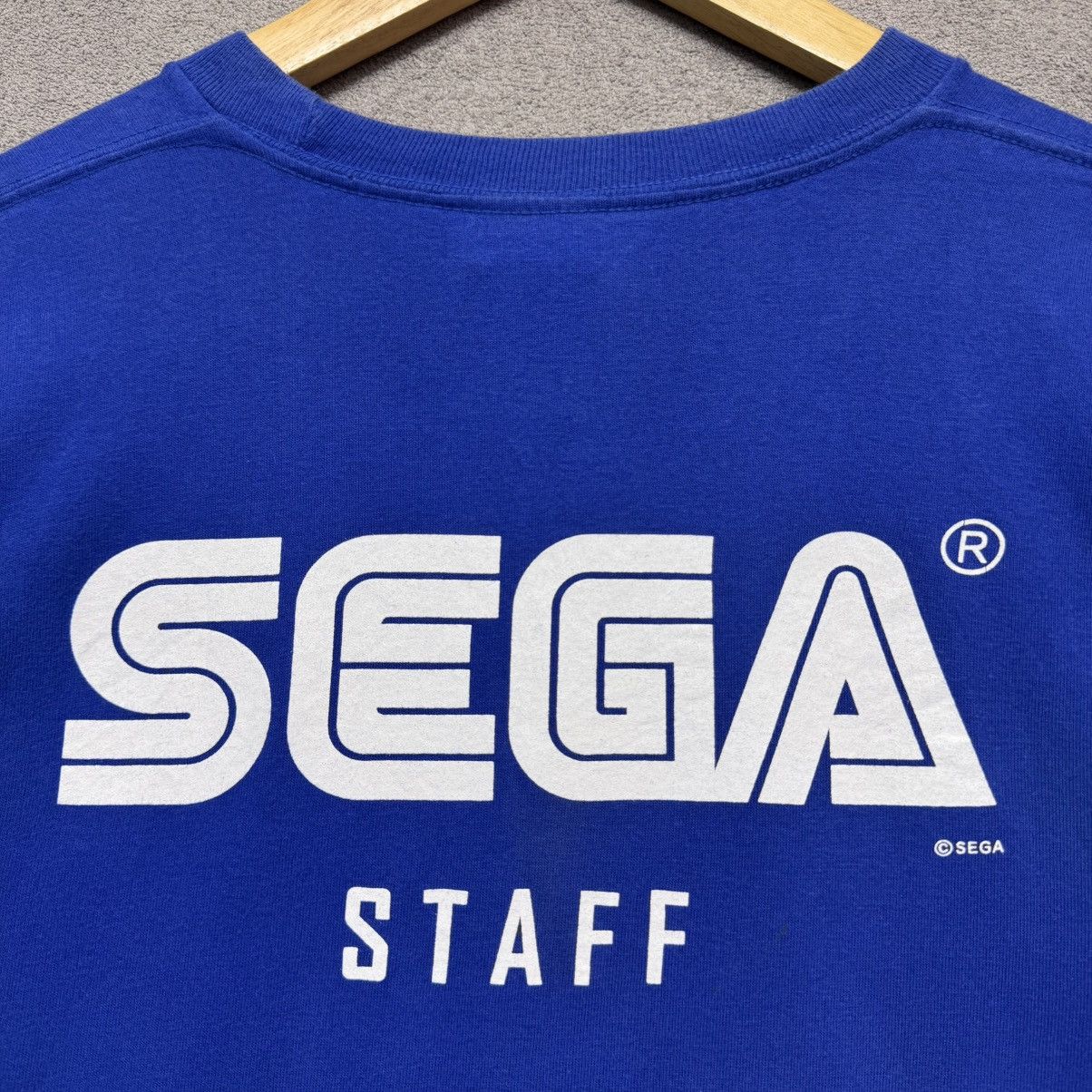 Japanese Brand Vintage SEGA Staff Sonic The Hedgehog T-Shirt Size US M / EU 48-50 / 2 - 4 Thumbnail