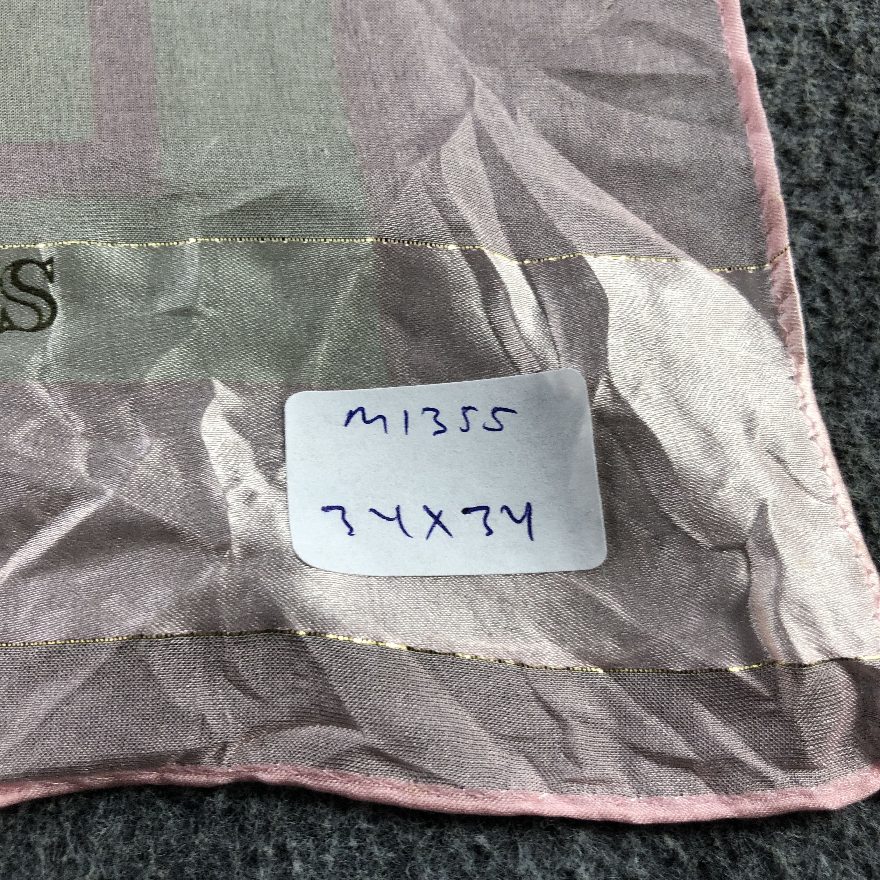 Hardy Amies Hardy Amies Floral Silk Scarf M1355 Size ONE SIZE - 13 Thumbnail