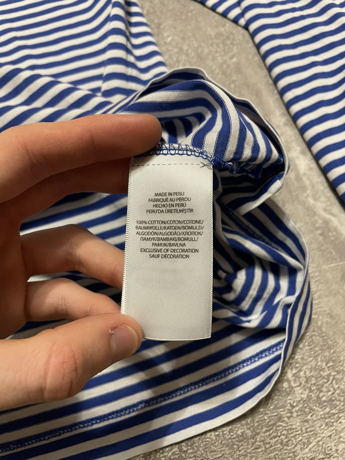 Polo Ralph Lauren Vintage Polo Ralph Lauren Striped Long Sleeve T-Shirt Y2K Size US L / EU 52-54 / 3 - 15 Thumbnail