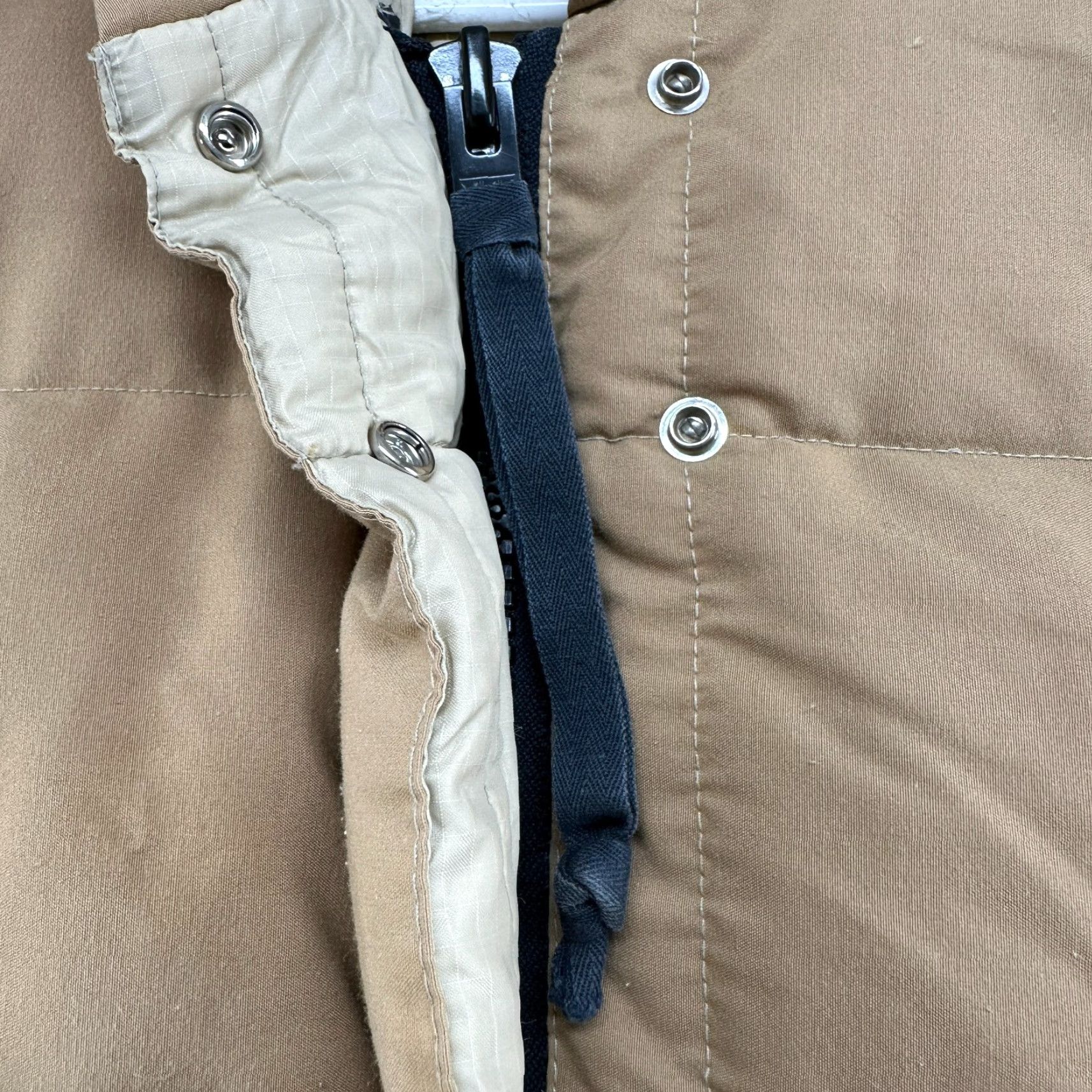 Vintage VINTAGE REI Jacket Womens M Brown Parka Puffer Lined Full Zip Polyester 80s zip Stand-Up 90s Winter Mens Size M / US 6-8 / IT 42-44 - 4 Thumbnail