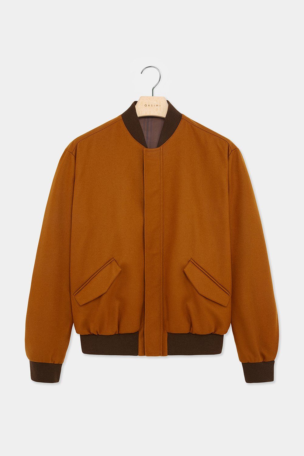 Other Qasimi Atayal Reversible Felt Bomber Camel 48 Size US M / EU 48-50 / 2 - 2 Thumbnail