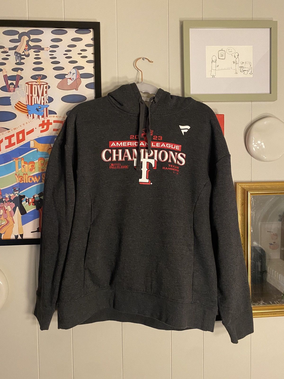 Nike AUTHENTIC- TEXAS RANGER NBL CHAMPIONS HOODIE Size US M / EU 48-50 / 2 - 1 Thumbnail