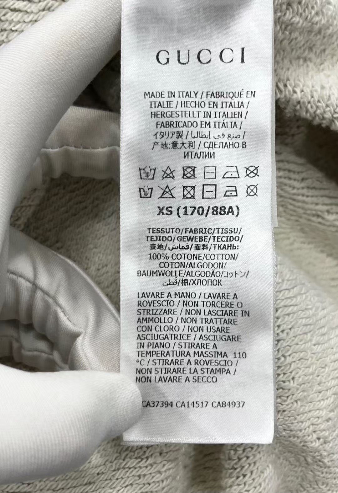 Gucci Gucci gray vintage record logo hoodie Size US XS / EU 42 / 0 - 3 Thumbnail