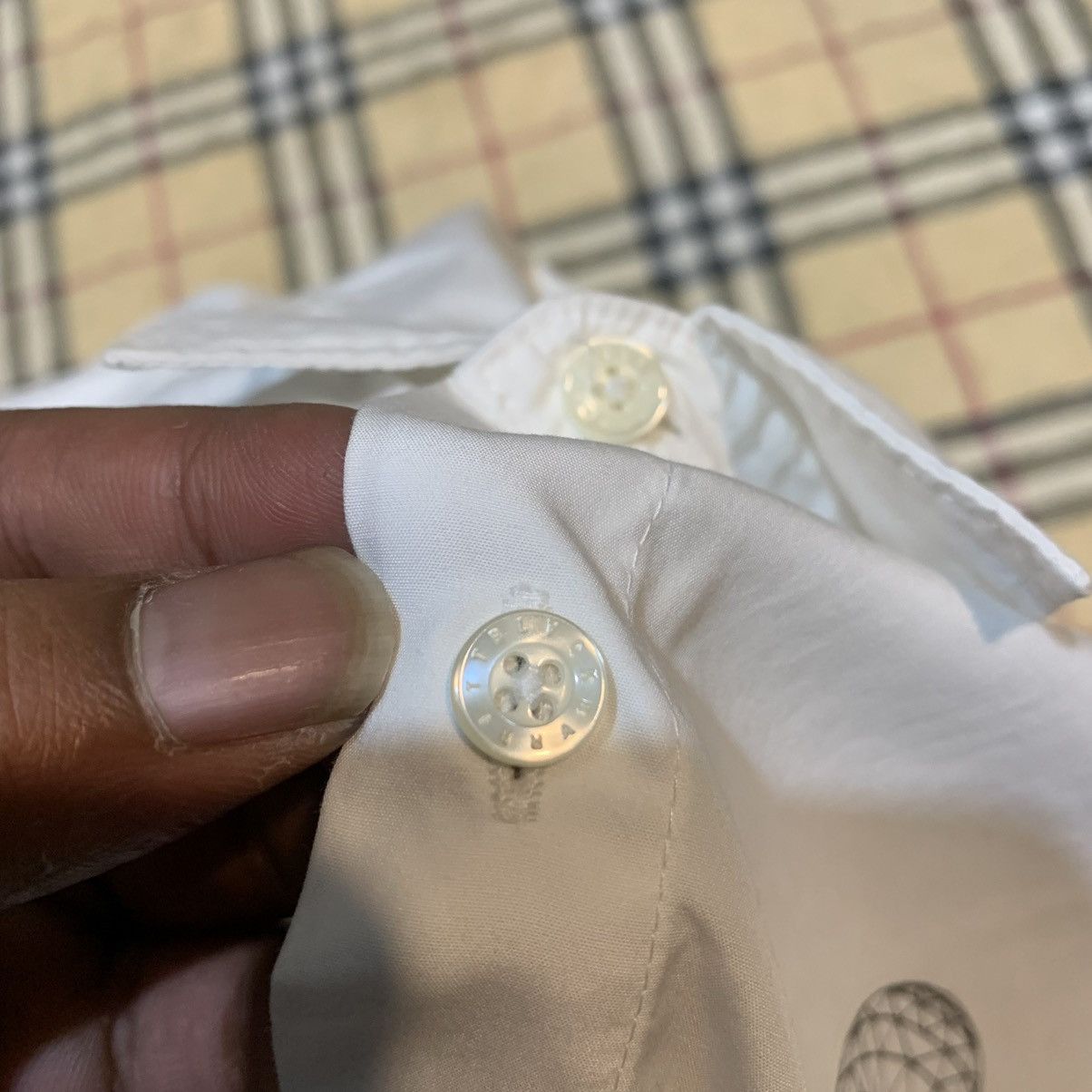 Junya Watanabe 2000s Archival Neil Barrett Maison Y's Cdg Alien Print Shirt Size US M / EU 48-50 / 2 - 4 Thumbnail