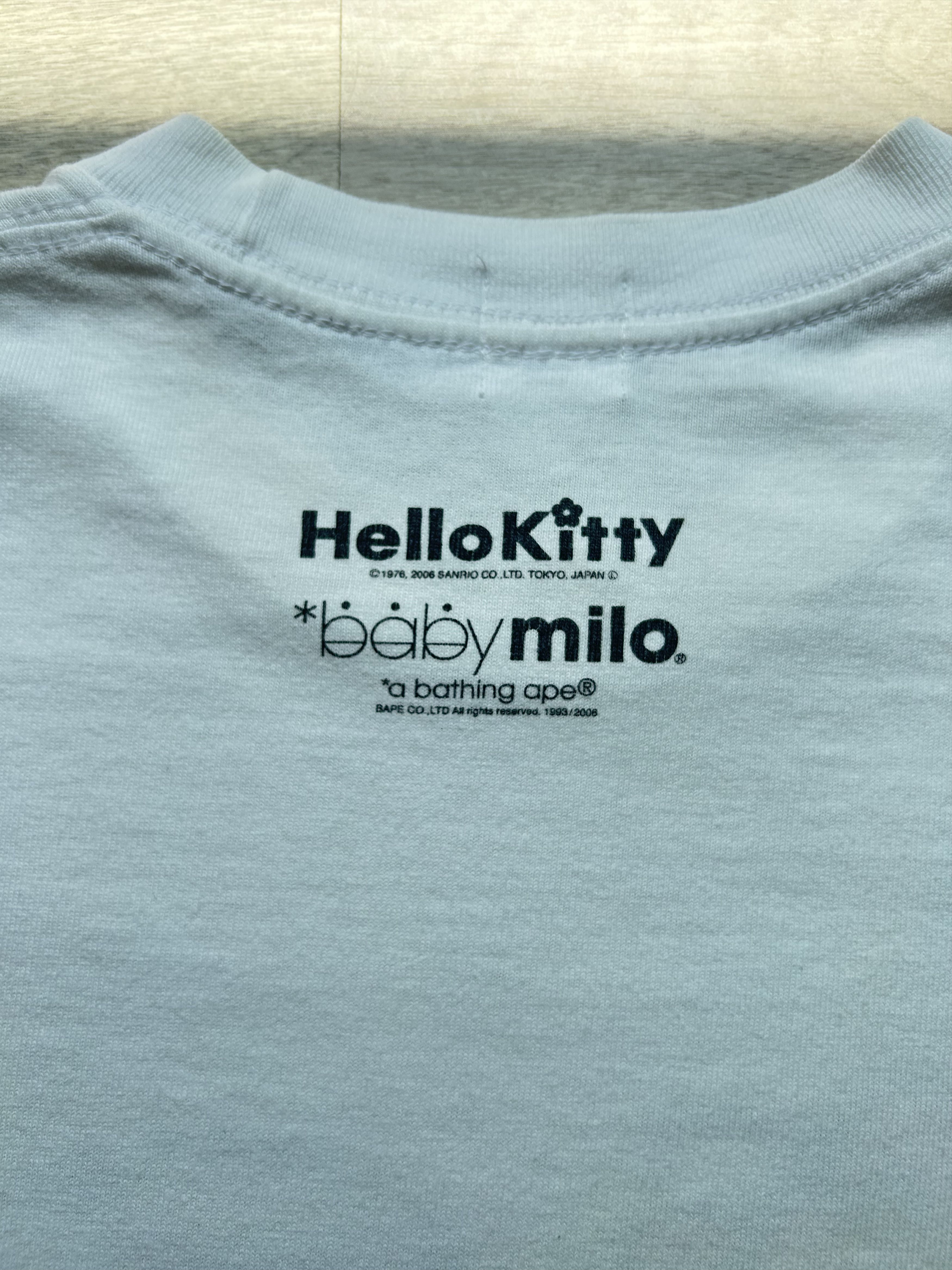 Bape 2006 Bape x Sanrio Hello Kitty & Baby Milo Tee [Size M] Size US M / EU 48-50 / 2 - 9 Thumbnail