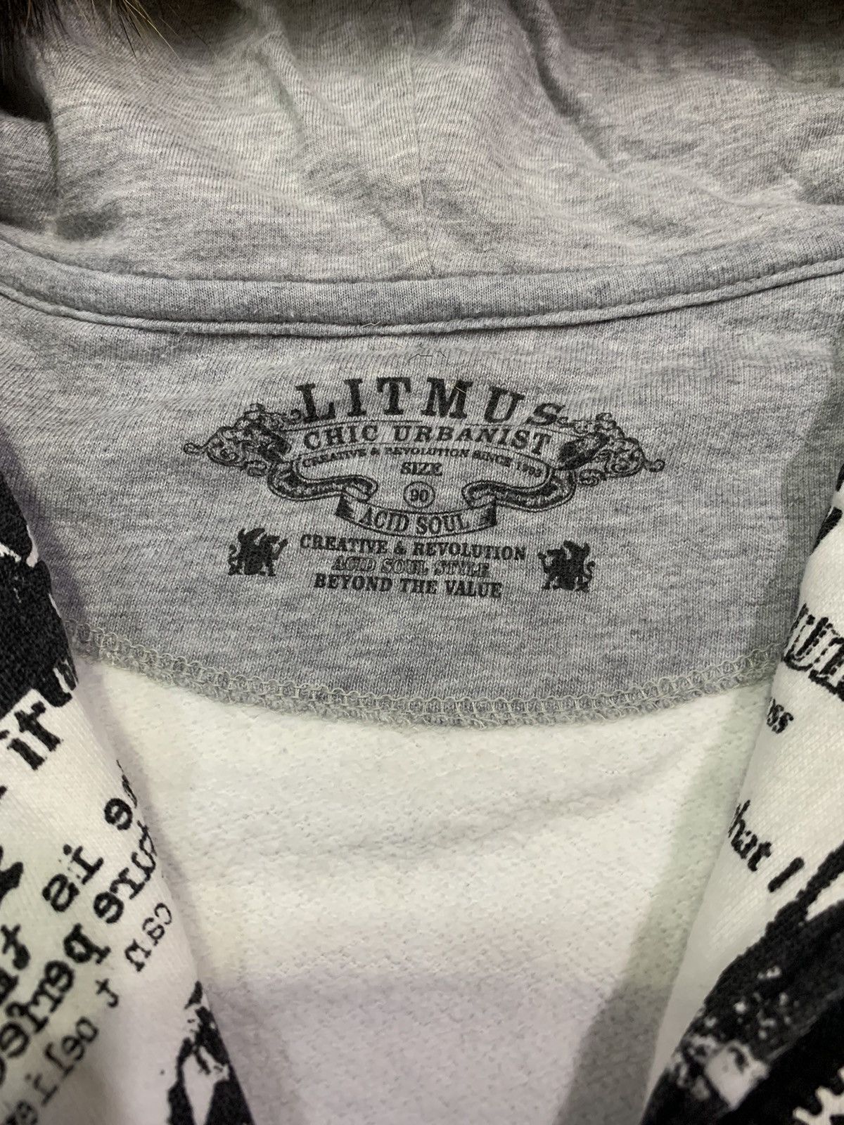 Japanese Brand 💸BINDINGOFFER💸Litmus poemfur hoodie ifsixwasnine lgb styled Size US S / EU 44-46 / 1 - 7 Thumbnail