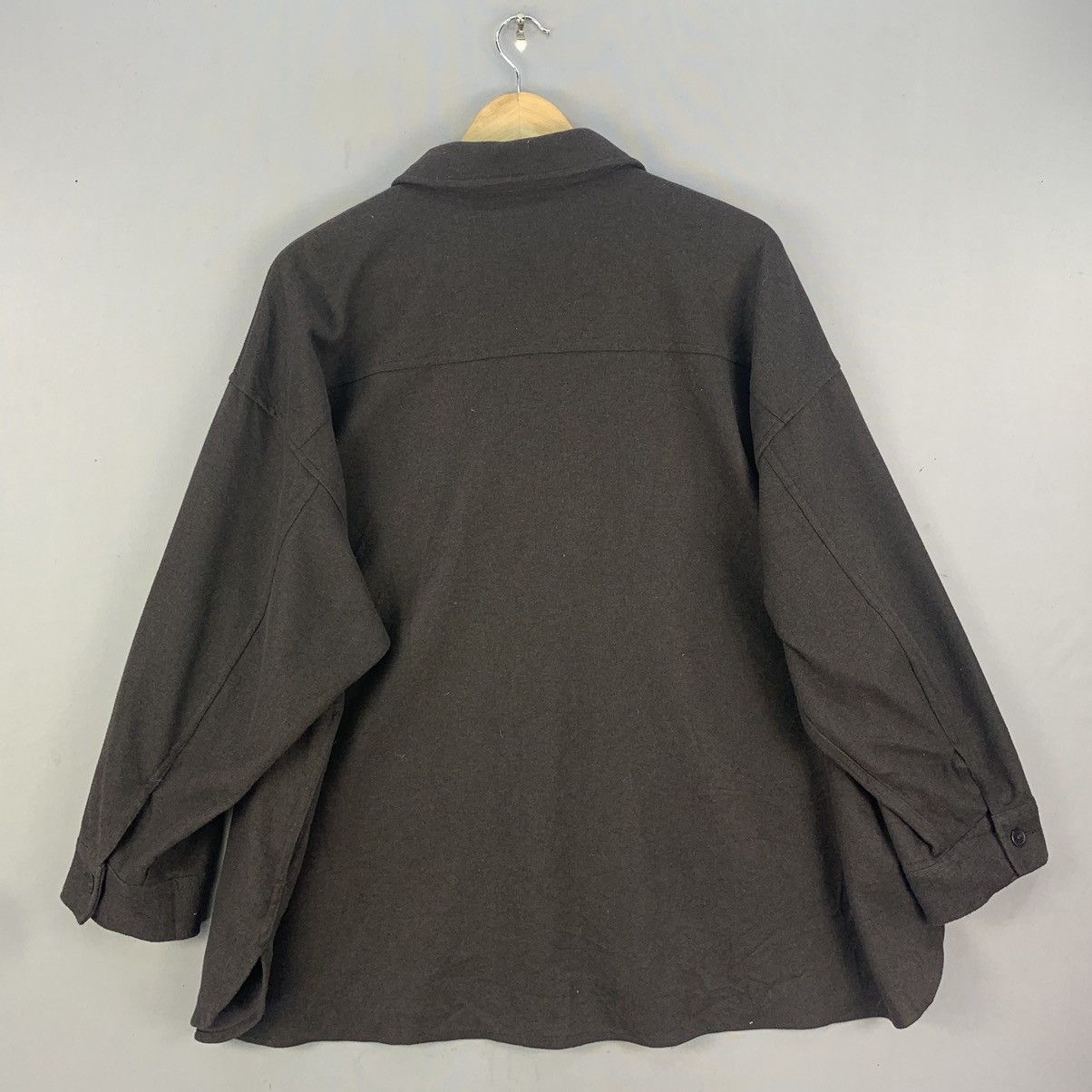 Uniqlo Uniqlo Baggy Button Up OverShirt Jacket Size 3XL / US 20-22 - 6 Thumbnail