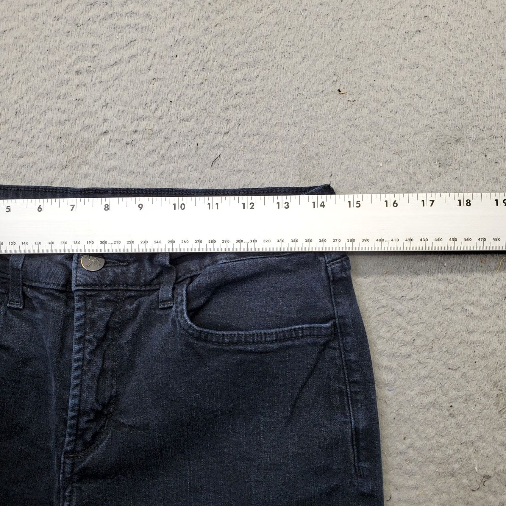 NYDJ NYDJ Marilyn Straight Jeans Womens Size 8 Blue Denim 5-Pocket Design Size 30" / US 8 / IT 44 - 6 Thumbnail