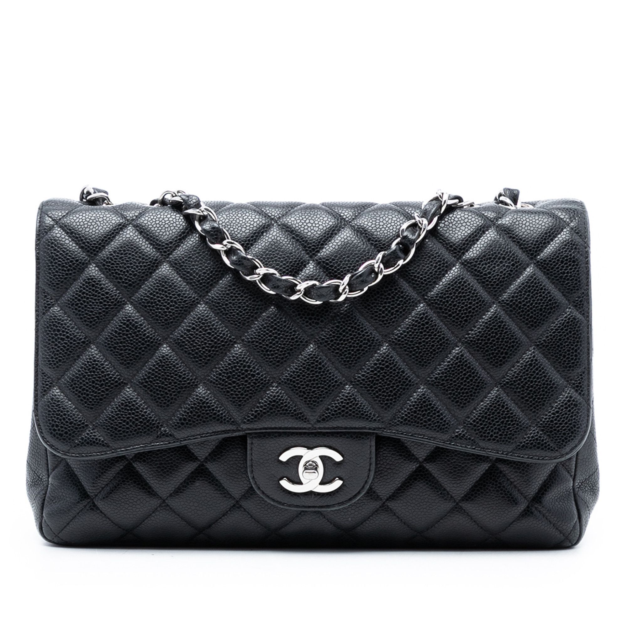 Chanel Chanel Jumbo Classic Caviar Single Flap Size ONE SIZE - 1 Thumbnail