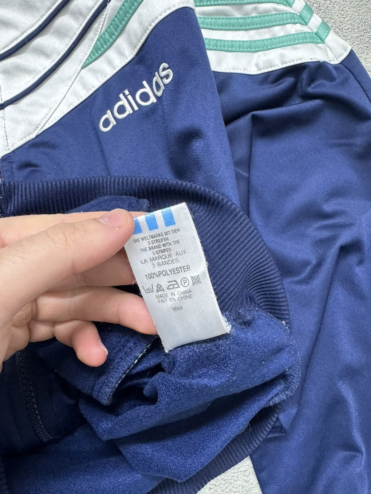 Adidas Vintage Y2k Adidas Zip Sweatshirt 00’s Size US M / EU 48-50 / 2 - 10 Thumbnail