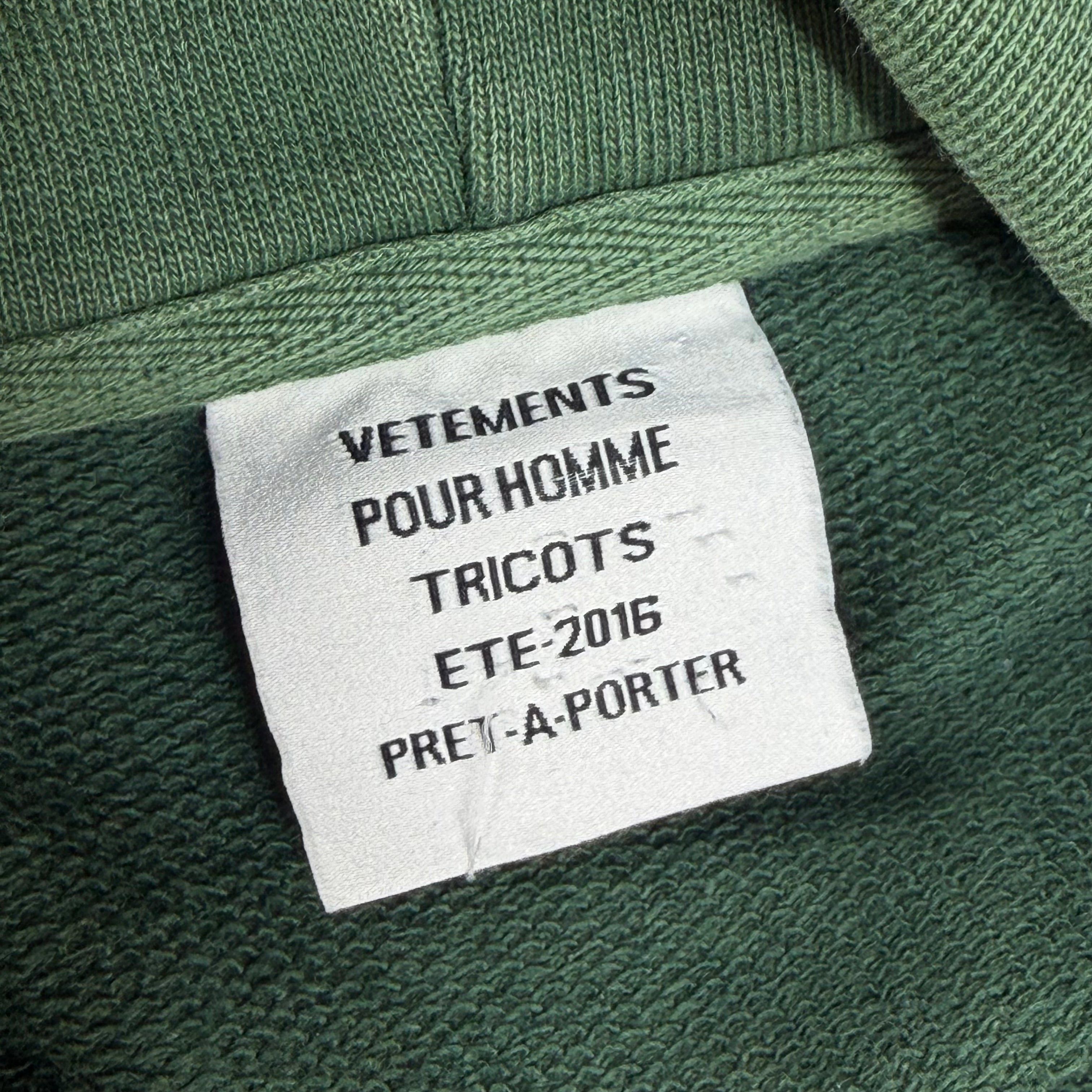Vetements Vetements "Polizei" Oversized Hoodie L Size US L / EU 52-54 / 3 - 9 Thumbnail