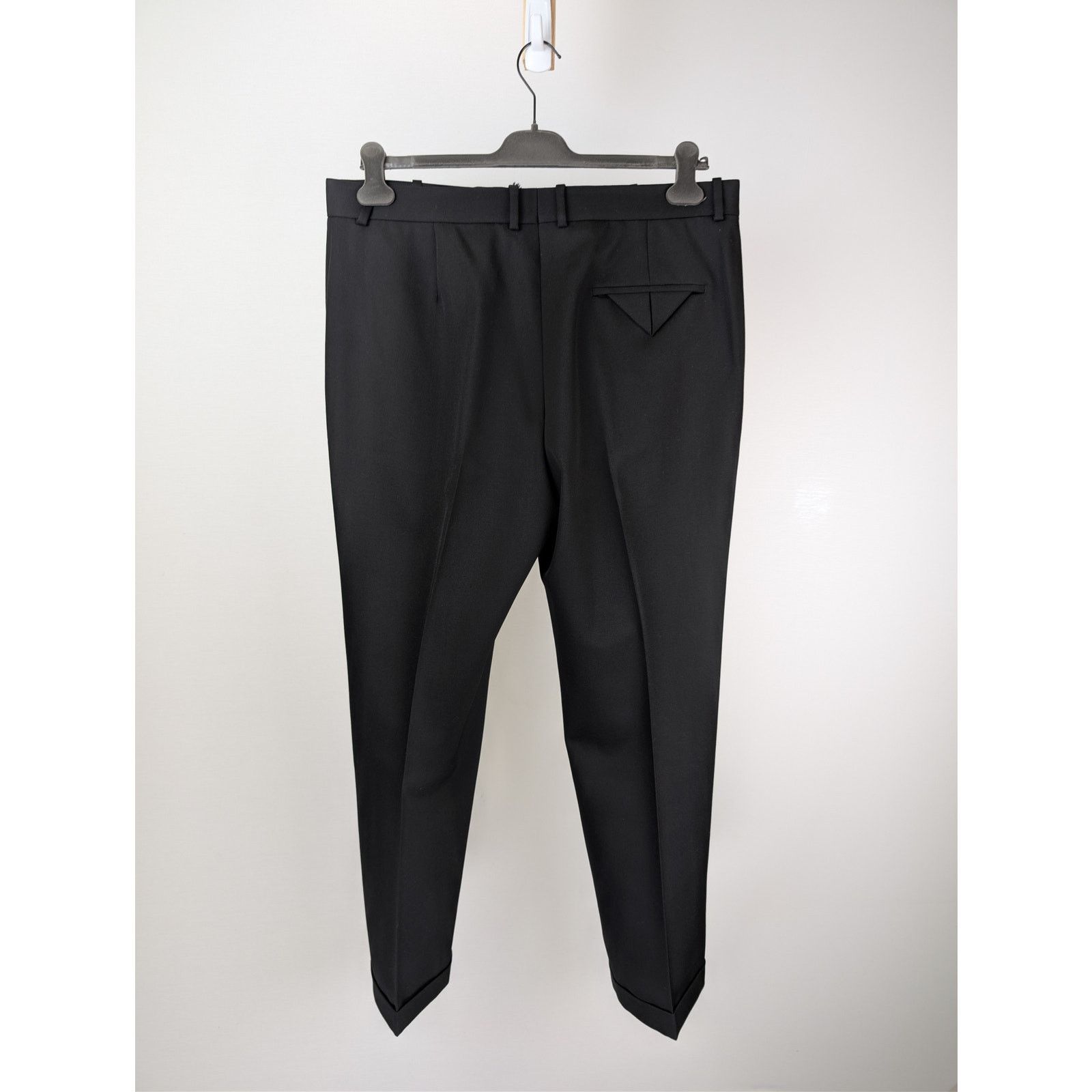 Bottega Veneta o1rshd1 Grain De Poudre Stretch Trousers / Casual Pants Size US 38 / EU 54 - 9 Thumbnail