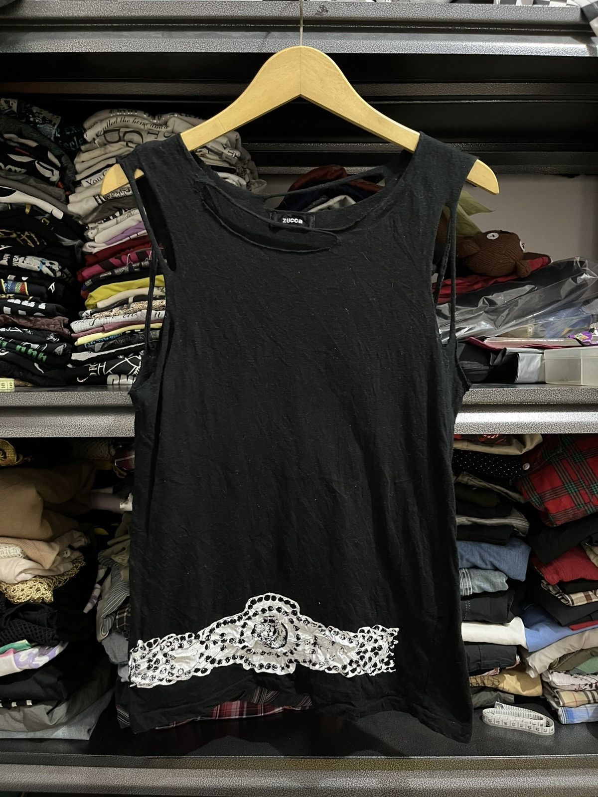 Issey Miyake × Tsumori Chisato × Zucca Zucca poem tank top archive Size S / US 4 / IT 40 - 2 Thumbnail