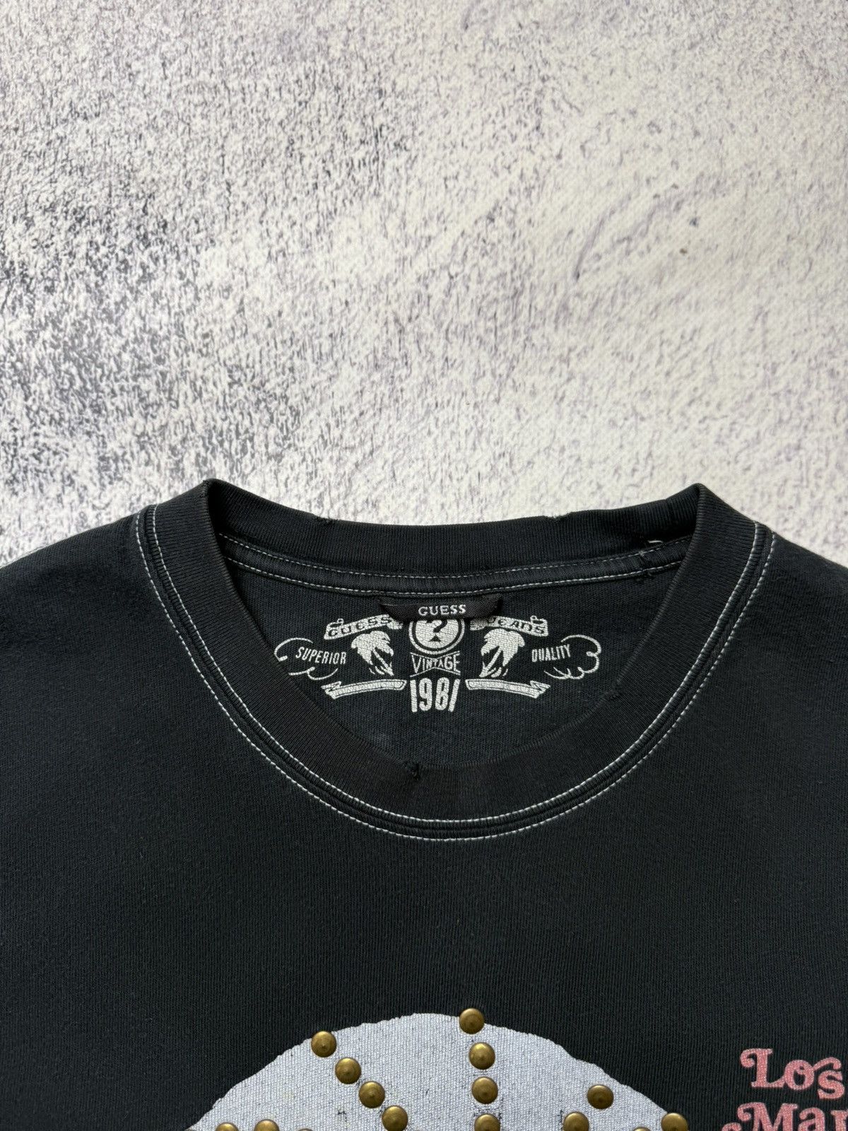 Guess Vintage Guess Jeans Los Marones Tour T-shirts Y2K Size US XL / EU 56 / 4 - 11 Thumbnail