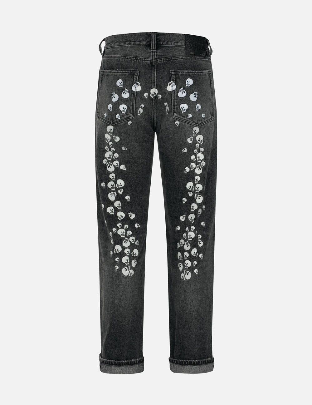Evisu jeans skull Daicock Print Big Seagull Baggy