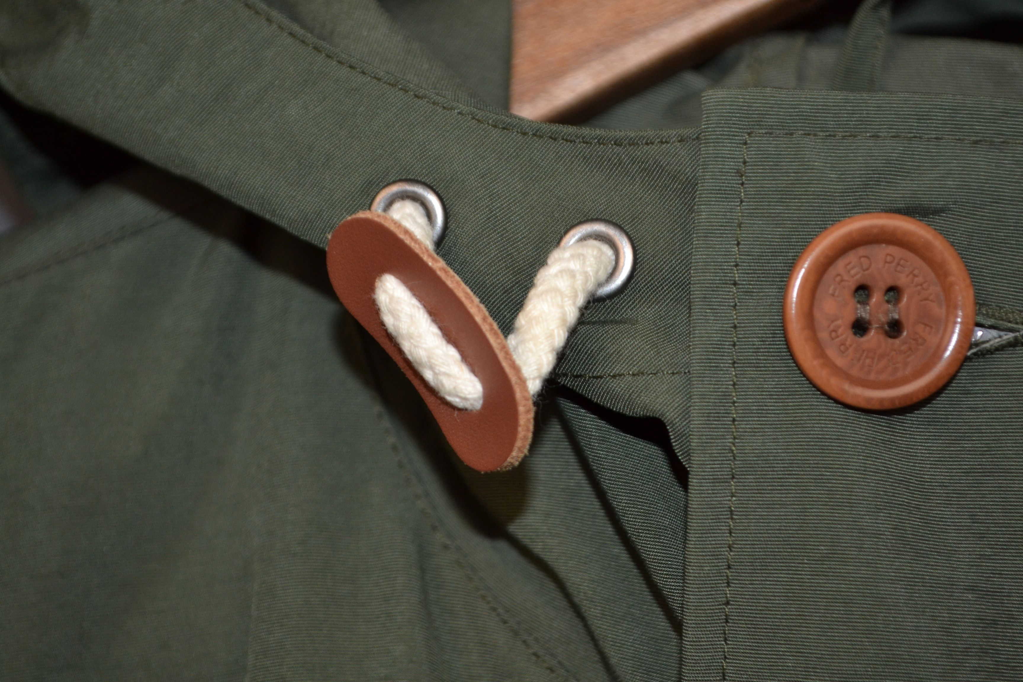 Fred Perry Fred Perry Mens Green Mountain Parka Coat L Jacket Nylon Size US L / EU 52-54 / 3 - 7 Thumbnail