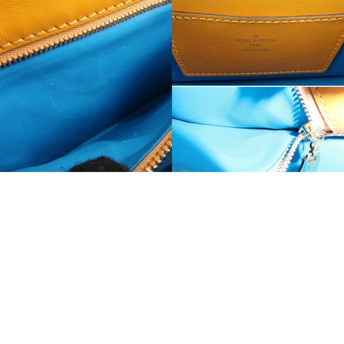 Louis Vuitton Louis Vuitton Pont Neuf Shoulder Bag Calfskin Orange Size ONE SIZE - 5 Thumbnail