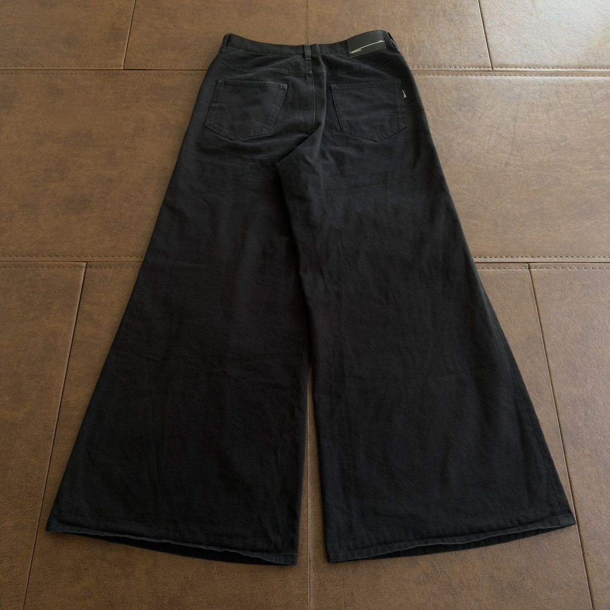 Lad Musician Mega Wide Leg Flare Denim Jeans Size US 28 / EU 44 - 2 Thumbnail