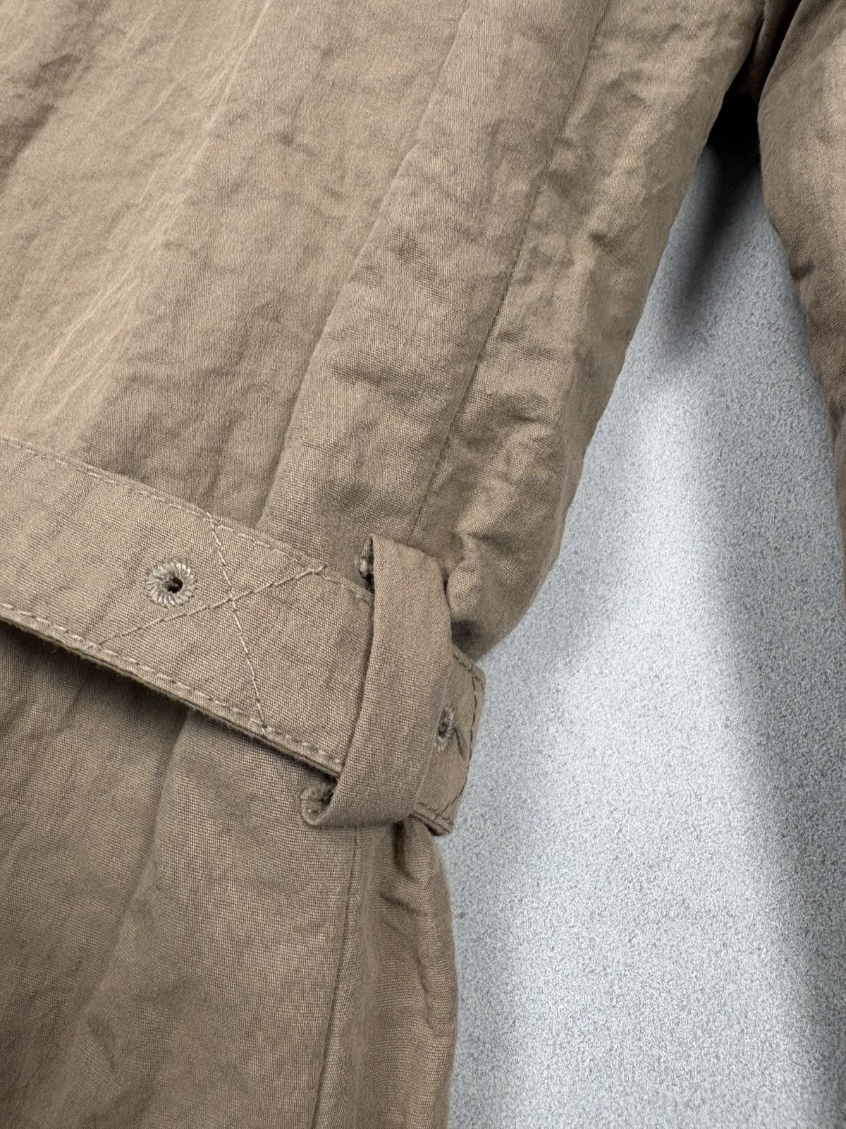 Burberry Burberry Runway Showroom Sample Trench Coat In Taupe Beige Size S / US 4 / IT 40 - 13 Thumbnail