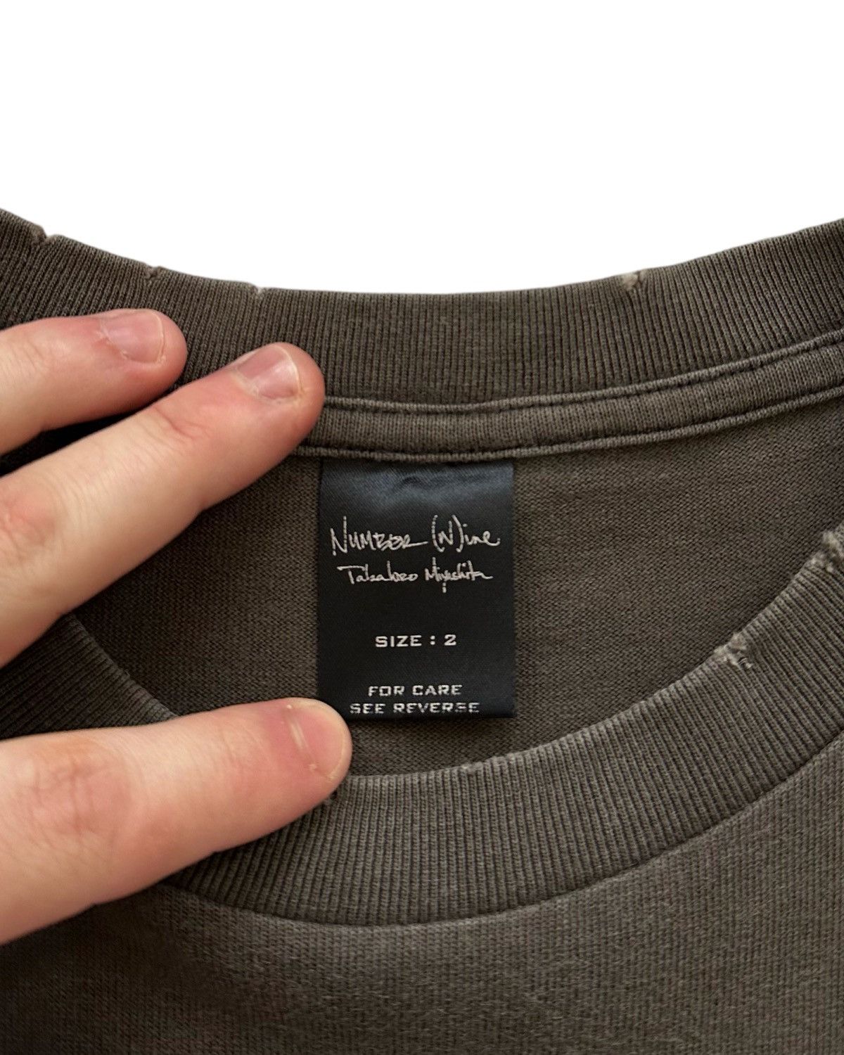 Magical Design × Number (N)ine 2004 Takahiro Magical Design Brown Tee size 2 Size US M / EU 48-50 / 2 - 5 Thumbnail