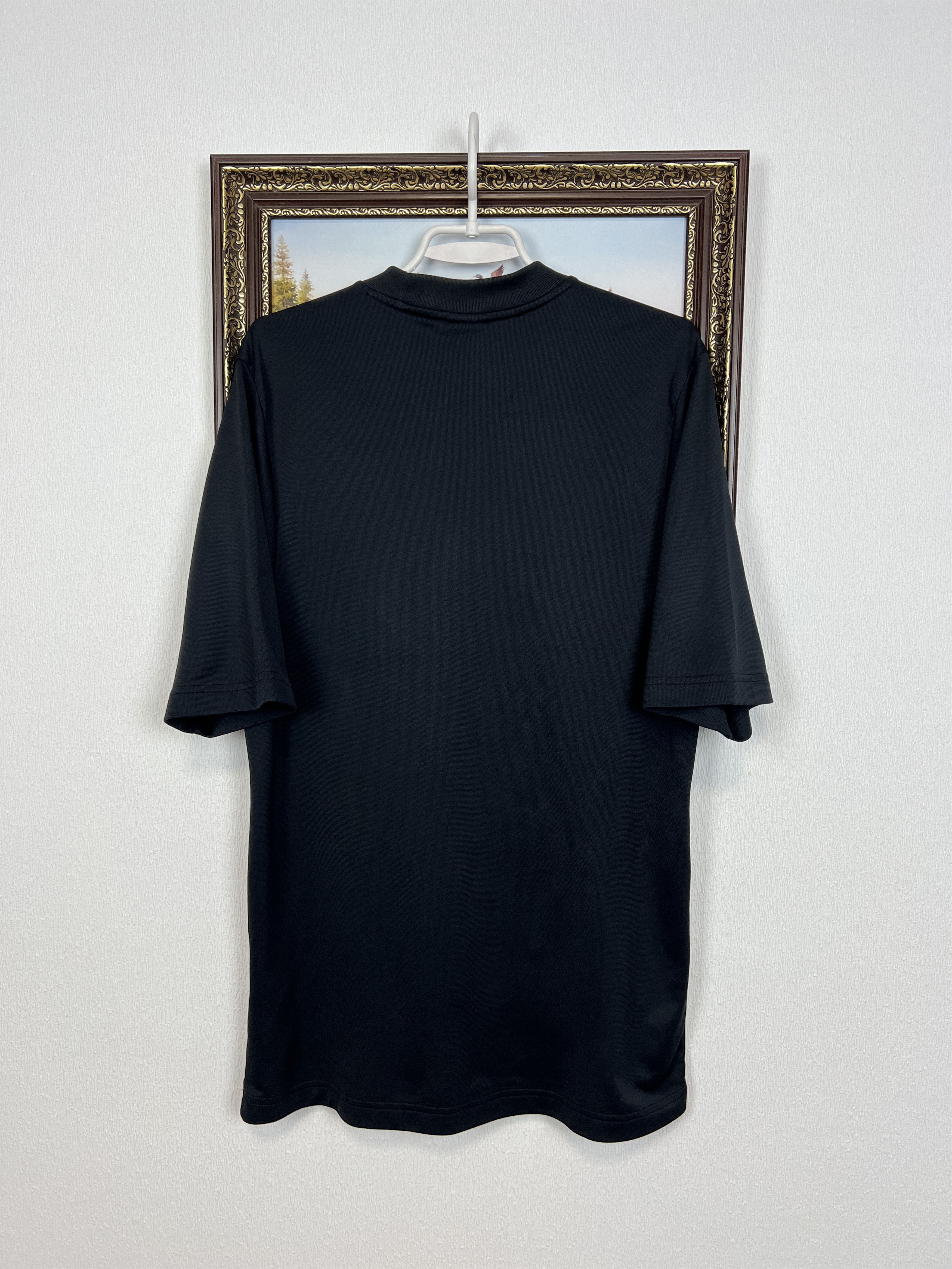 Nike Vintage Nike Football Template Big Logo Shirt Black Size US L / EU 52-54 / 3 - 10 Thumbnail