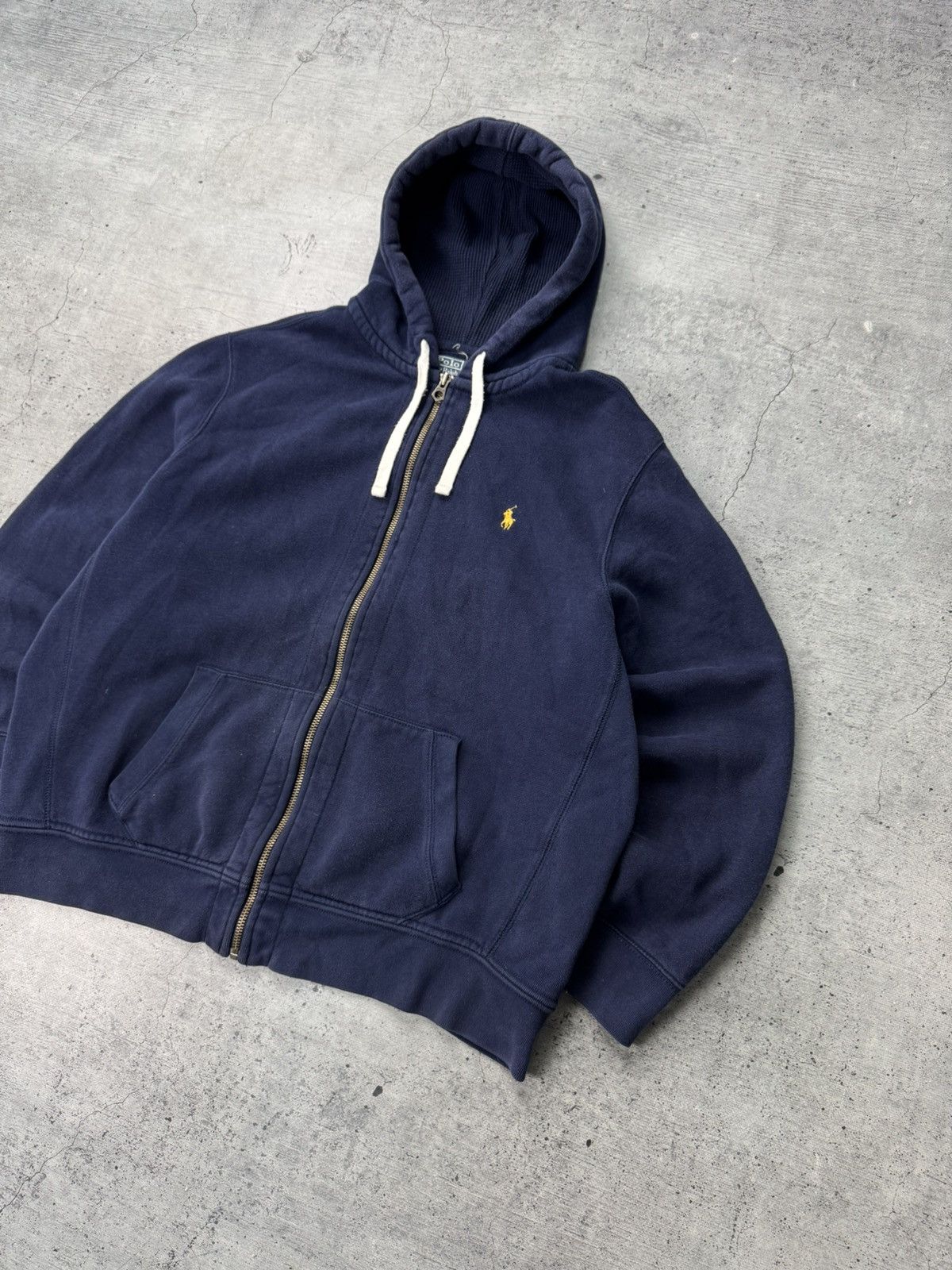 Polo Ralph Lauren Vintage Polo Ralph Lauren Zip UP Hoodie Y2K Size US XL / EU 56 / 4 - 3 Thumbnail