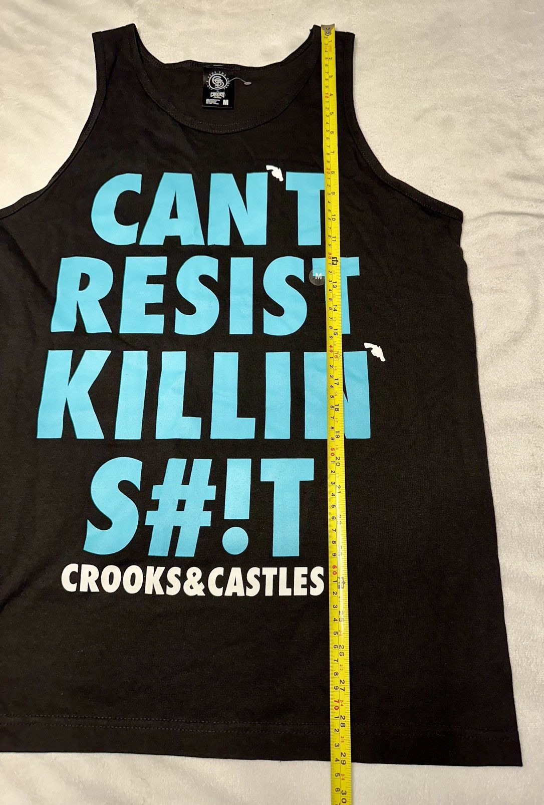 Crooks & Castles NWOT Crooks & Castles Killin S#!T Tank-Size Medium Size US M / EU 48-50 / 2 - 2 Thumbnail
