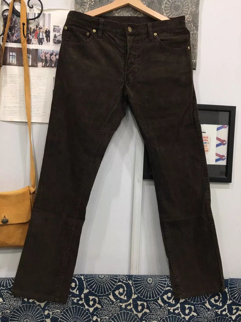 visvim FLUXUS 19 CORDS DK.BROWN size2 visvim: Black Fluxus