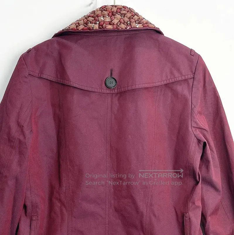 Burberry Burberry Red Ladies Trench Coat. Size XXS / US 00 / IT 34 - 9 Thumbnail