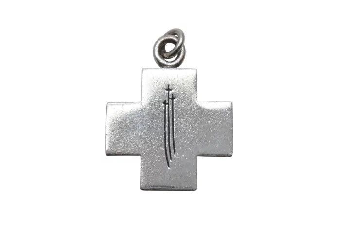 Chrome Hearts Chrome Hearts Triple Cross Pendant necklace Size ONE SIZE - 1 Thumbnail