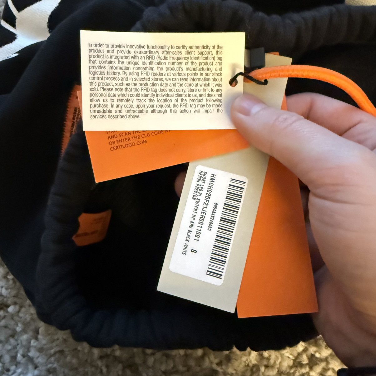 Heron Preston Heron preston script sweatpants joggers logo size Small Size US 30 / EU 46 - 7 Thumbnail