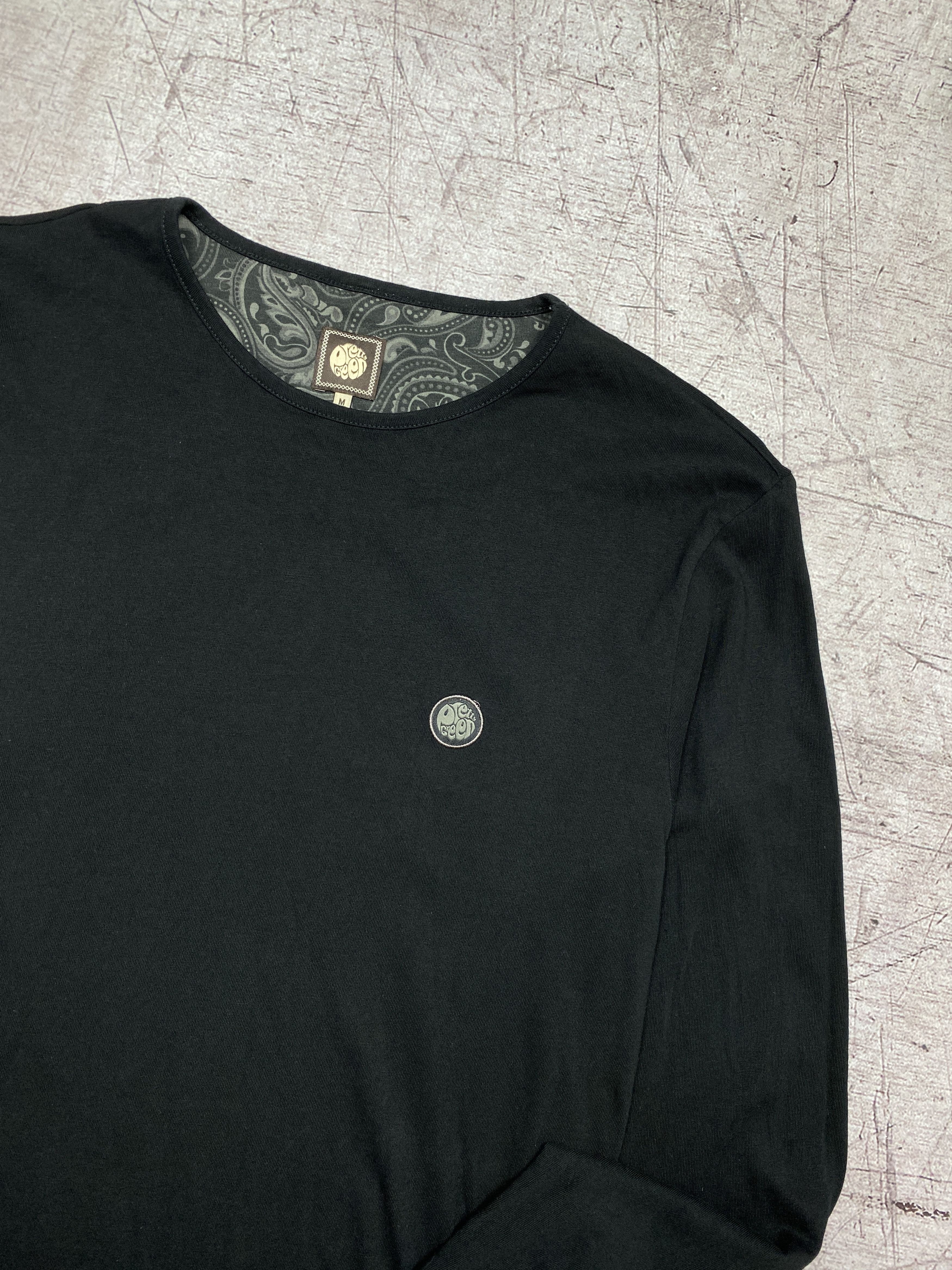 Pretty Green × Vintage Pretty Green Vintage Mens Crew Neck Long Sleeve T-Shirt Size US M / EU 48-50 / 2 - 2 Thumbnail