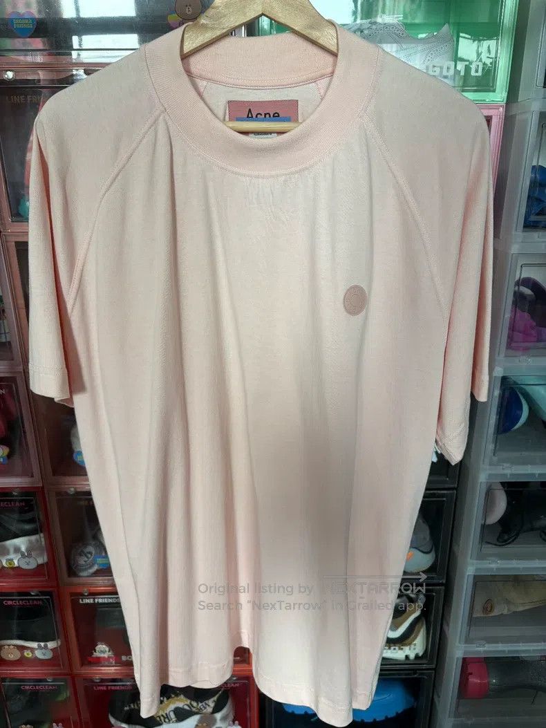 Acne Studios Acne Studios Light pink short-sleeved T-shirt Size S / US 4 / IT 40 - 2 Thumbnail