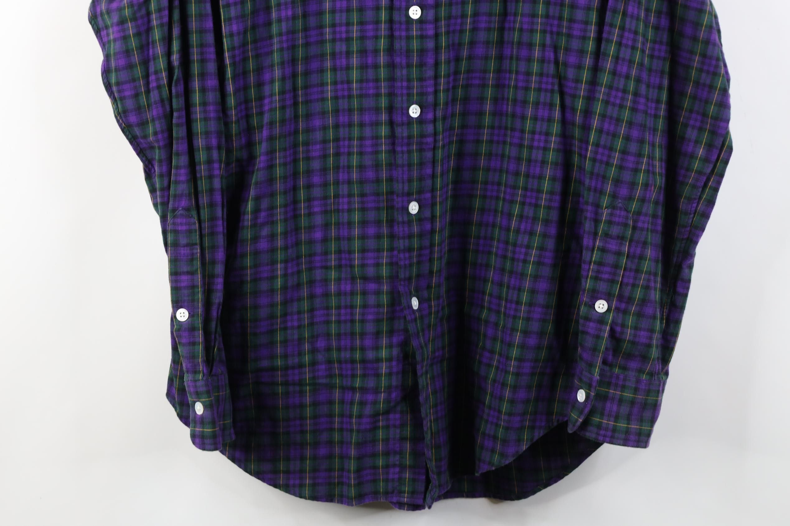 Polo Ralph Lauren Vintage 90s Ralph Lauren Fit Flannel Button Shirt Plaid Size US M / EU 48-50 / 2 - 3 Thumbnail
