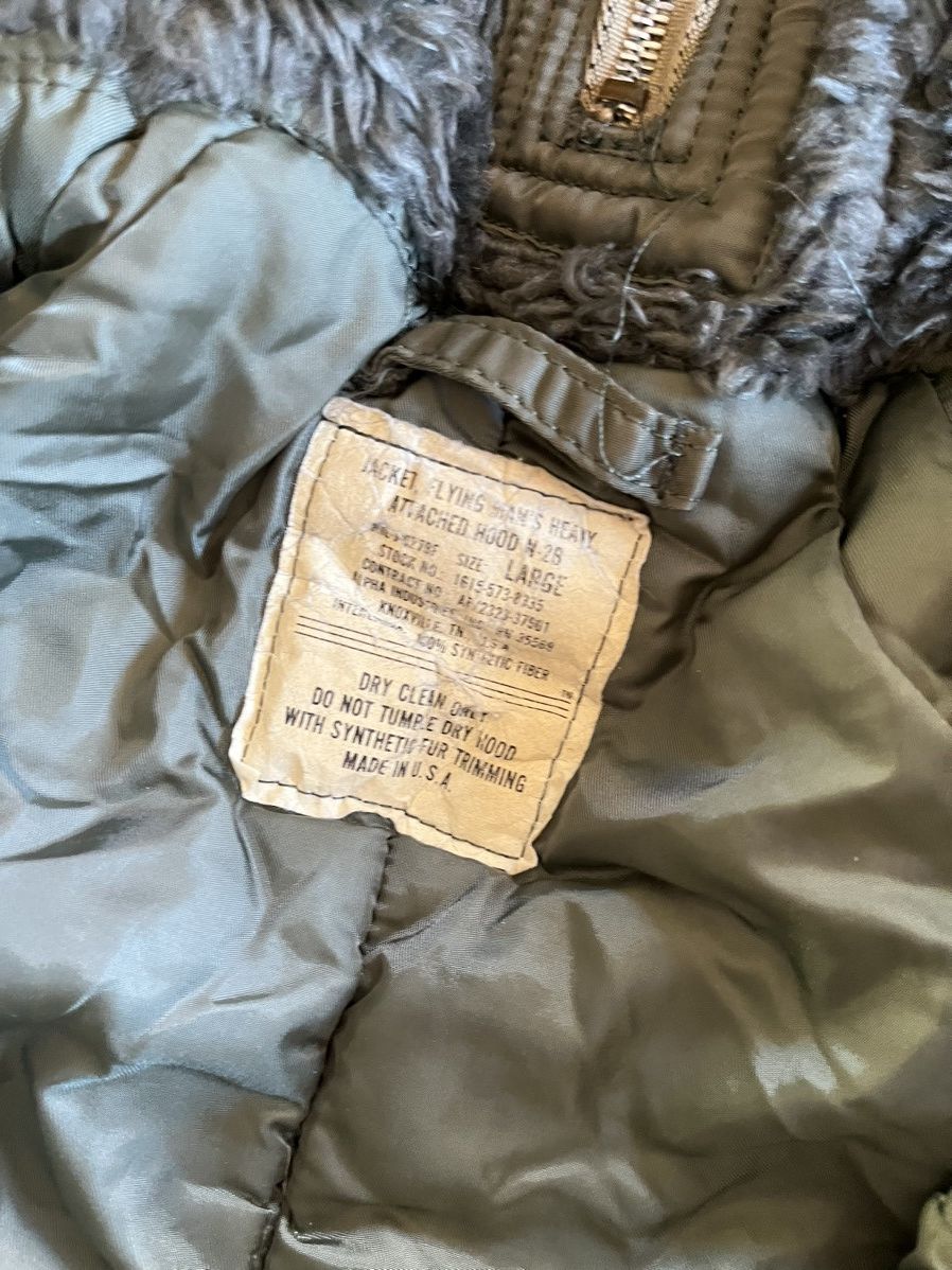 Alpha Industries Alpha 90s 🪖n2-b bomber flight jacket talon ma1 ideal delta Size US L / EU 52-54 / 3 - 5 Thumbnail